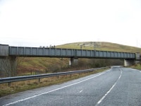 Harthope Railway Viaduct over B 7076 © Elliott Simpson... and Ireland Harthope Railway Viaduct over B 7076 &copy; Elliott Simpson