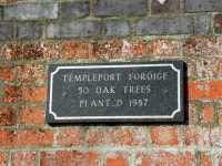 Plaque, Templeport Foróige (Empowering... © Kenneth Allen :: Geograph Britain and Ireland Plaque, Templeport Foróige... 