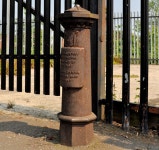 Old boundary post, Whitewell, Belfast... © Albert Bridge :: Geograph Britain and Ireland Old boundary post, Whitewell, Belfast..... 