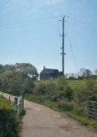 Powerlines near Ballyblack Presbyterian... © Eric Jones :: Geograph Britain and Ireland Powerlines near Ballyblack Presbyterian.... 