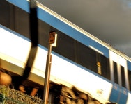Railway milepost, Holywood © Albert Bridge cc-by-sa/2.0 :: Geograph Britain and Ireland Railway milepost, Holywood &copy; Albert... 