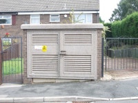 Electricity Substation No 3829 - ... © Betty Longbottom... and Ireland Electricity Substation No 3829 - ... &copy; Betty Longbottom