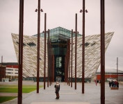 Titanic Belfast and slipways © Rossographer cc-by-sa/2.0 :: Geograph Britain and Ireland Titanic Belfast and slipways... 