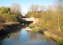 Grand Union Canal (Northampton Arm): A43... © Nigel Cox... and Ireland Grand Union Canal (Northampton Arm): A43... &copy; Nigel Cox