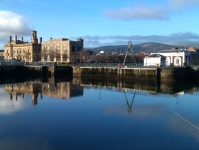 Morning reflections at Clarendon Dock © David Martin :: Geograph Britain and Ireland Morning reflections at Clarendon Dock... 