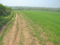 Farm track near Odstone Hall © Trevor Rickard cc-by-sa/2.0 :: Geograph Britain and Ireland Farm track near Odstone Hall... 
