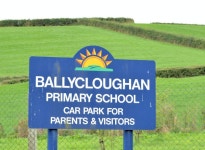 Former Ballycloughan Primary School near... © Albert Bridge :: Geograph Britain and Ireland Former Ballycloughan Primary School... 