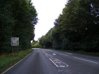 A1071 Boxford Lane, Boxford © Geographer :: Geograph Britain and Ireland A1071 Boxford Lane, Boxford &copy; Geographer