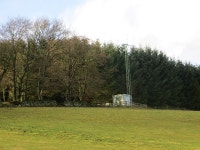 Mobile mast, Pilmuir © Richard Webb :: Geograph Britain and Ireland Mobile mast, Pilmuir &copy; Richard Webb