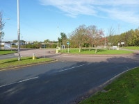 Roundabout on Northway © Richard Law cc-by-sa/2.0 :: Geograph Britain and Ireland Roundabout on Northway &copy; Richard Law cc... 