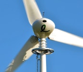 Wind turbine, Islandmagee - February... © Albert Bridge :: Geograph Britain and Ireland Wind turbine, Islandmagee - February...... 