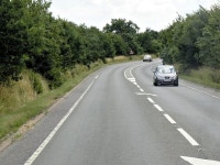 A134 near Long Melford © David Dixon :: Geograph Britain and Ireland A134 near Long Melford &copy; David Dixon