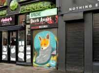 Decorated shutter door, Belfast -... © Albert Bridge :: Geograph Britain and Ireland Decorated shutter door, Belfast -...... 