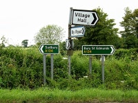 Roadsigns on the A134 Bury Road © Geographer :: Geograph Britain and Ireland Roadsigns on the A134 Bury Road &copy; Geographer