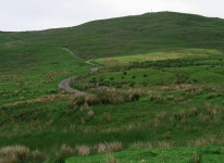 The path to Slieve Croob © Rossographer cc-by-sa/2.0 :: Geograph Britain and Ireland The path to Slieve Croob... 