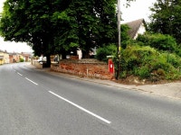 A1092 Melford Road & Cavendish Station... © Geographer :: Geograph Britain and Ireland A1092 Melford Road... 