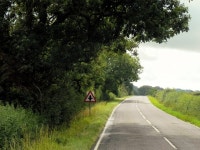 A151, Bourne Road, Eastbound © David Dixon :: Geograph Britain and Ireland A151, Bourne Road, Eastbound &copy; David Dixon