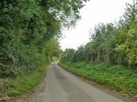 Lane near Slade Bottom Farm © Robin Webster cc-by-sa/2.0 :: Geograph Britain and Ireland Lane near Slade Bottom Farm... 