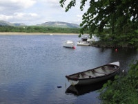 Boats on Garvoge River with view towards... © Colin Park cc-by-sa/2.0 :: Geograph Britain and Ireland Boats on Garvoge River... 