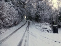 Snow along Retreat Avenue, Mullaghmore © Kenneth Allen :: Geograph Britain and Ireland Snow along Retreat Avenue, Mullaghmore... 