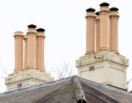 Chimneys, Mount Charles, Belfast... © Albert Bridge :: Geograph Britain and Ireland Chimneys, Mount Charles, Belfast...... 