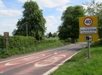 Welcome to Peterstow © Jaggery :: Geograph Britain and Ireland Welcome to Peterstow &copy; Jaggery