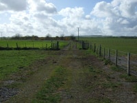 Farm track near Scotch Gap (C) JThomas :: Geograph Britain and Ireland Farm track near Scotch Gap (C) JThomas