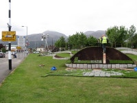 Work in progress on the Golf-themed ... © Eric Jones cc-by-sa/2.0 :: Geograph Britain and Ireland Work in progress on the Golf... 