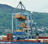 Container crane, Belfast harbour (June... © Albert Bridge :: Geograph Britain and Ireland Container crane, Belfast harbour... 
