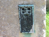 Ordnance Survey Flush Bracket S0634 © Peter Wood cc-by-sa/2.0... Ordnance Survey Flush Bracket S0634 &copy; Peter Wood cc-by-sa/2.0