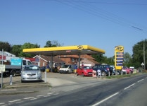 Service station on Mumby Road (A52),... © JThomas :: Geograph Britain and Ireland Service station on Mumby Road (A52),...... 