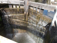 Lock gates, Dobson Locks, Apperley... © Linden Milner :: Geograph Britain and Ireland Lock gates, Dobson Locks, Apperley...... 