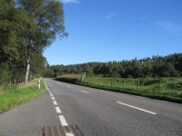 A95 Lay-by © Alex McGregor :: Geograph Britain and Ireland A95 Lay-by &copy; Alex McGregor