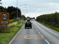 Westbound A47, Necton © David Dixon :: Geograph Britain and Ireland Westbound A47, Necton &copy; David Dixon