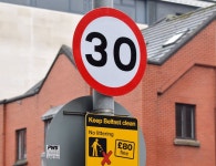 30 mph speed limit sign, Chichester... © Albert Bridge cc-by-sa/2.0 :: Geograph Britain and Ireland 30 mph speed limit sign... 
