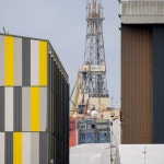 Rig and buildings, Belfast © Rossographer cc-by-sa/2.0 :: Geograph Britain and Ireland Rig and buildings, Belfast... 