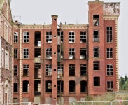 Former Barbours mill, Hilden - March... © Albert Bridge :: Geograph Britain and Ireland Former Barbours mill, Hilden - March..... 