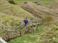 Steps on the Berwickshire Coast Path © Oliver Dixon :: Geograph Britain and Ireland Steps on the Berwickshire Coast Path... 