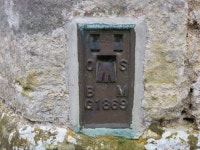 Ordnance Survey Flush Bracket G1869 © Peter Wood cc-by-sa/2.0... Ordnance Survey Flush Bracket G1869 &copy; Peter Wood cc-by-sa/2.0
