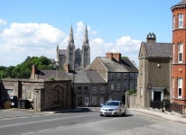 View north along Abbey Street from the... © Eric Jones :: Geograph Britain and Ireland View north along Abbey Street from the...... 