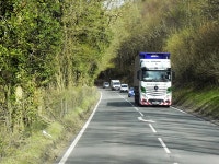 HGV Travelling West on the A44 © David Dixon :: Geograph Britain and Ireland HGV Travelling West on the A44 &copy; David Dixon