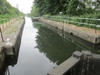 Tree reflections at Cheshunt Lock © Peter S :: Geograph Britain and Ireland Tree reflections at Cheshunt Lock &copy; Peter S