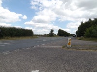 A1088 Thetford Road, Ixworth © Geographer :: Geograph Britain and Ireland A1088 Thetford Road, Ixworth &copy; Geographer