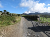The track from Carrick Little car park... © Eric Jones :: Geograph Britain and Ireland The track from Carrick Little car park...... 