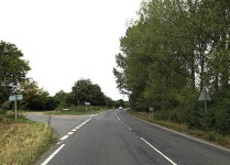 A1088 Thetford Road, Ixworth © Geographer :: Geograph Britain and Ireland A1088 Thetford Road, Ixworth &copy; Geographer