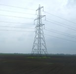 Pylon in field, Willow Row Farms © JThomas :: Geograph Britain and Ireland Pylon in field, Willow Row Farms &copy; JThomas