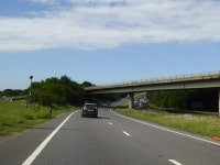Flyover for A339 northbound over A34 © David Smith cc-by-sa/2.0 :: Geograph Britain and Ireland Flyover for A339 northbound over... 