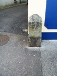 Milestone in Main Street © Michael Dibb :: Geograph Britain and Ireland Milestone in Main Street &copy; Michael Dibb