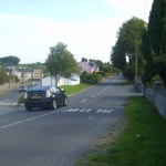 Vehicle travelling south along the R173 (C) Eric Jones :: Geograph Britain and Ireland Vehicle travelling south along the R173... 