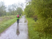 Rainy Path © Gordon Griffiths :: Geograph Britain and Ireland Rainy Path &copy; Gordon Griffiths